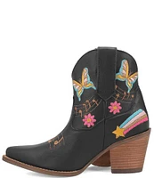 Dingo Melody Leather Embroidered Western Booties