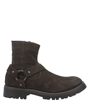 Dingo Men's Road Trip Harness Suede Lug Sole Boots