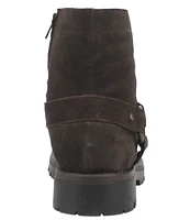 Dingo Men's Road Trip Harness Suede Lug Sole Boots