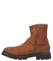 Dingo Men's Road Trip Harness Suede Lug Sole Boots