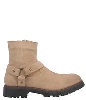 Dingo Men's Road Trip Harness Suede Lug Sole Boots