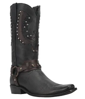 Dingo Men's War Eagle Studded Harness Western Boots