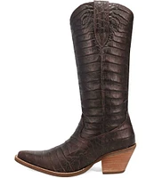 Dingo Ozzie Croco Embossed Western Boots