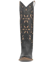 Dingo Rhymin Leather Cut Out Western Boots