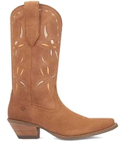 Dingo Sabana Suede Cut Out Western Boots