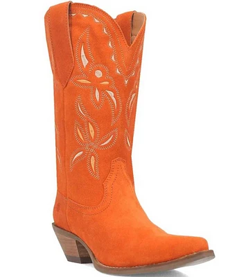 Dingo Sabana Suede Cut Out Western Boots