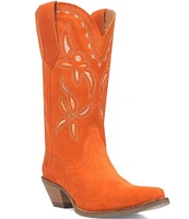 Dingo Sabana Suede Cut Out Western Boots