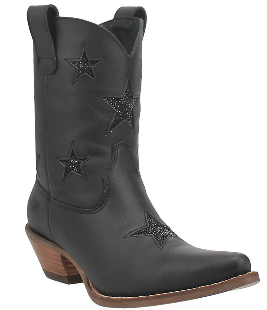 Dingo Star Struck Leather Embellished Western Booties