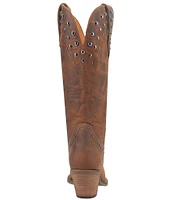 Dingo Talkin Rodeo Tall Studded Leather Western Boots