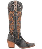 Dingo Texas Tornado Denim Tall Western Boots