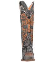 Dingo Texas Tornado Denim Tall Western Boots