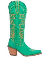 Dingo Texas Tornado Denim Tall Western Boots