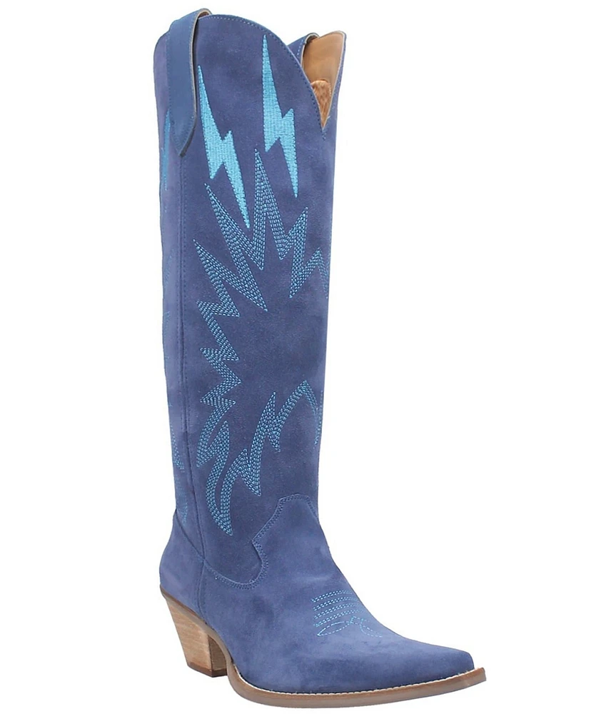 Dingo Thunder Road Suede Tall Western Boots