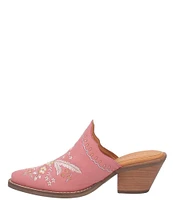 Dingo Wildflower Leather Floral Embroidered Western Mules