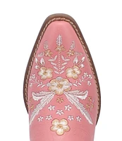 Dingo Wildflower Leather Floral Embroidered Western Mules