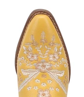 Dingo Wildflower Leather Floral Embroidered Western Mules