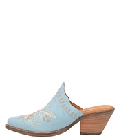 Dingo Wildflower Leather Floral Embroidered Western Mules