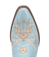 Dingo Wildflower Leather Floral Embroidered Western Mules