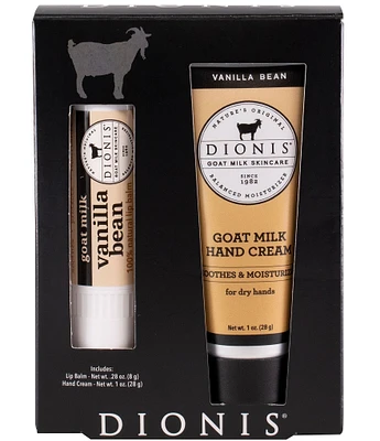 Dionis Vanilla Bean Lip & Hand Set