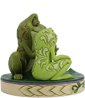 Disney Traditions by Jim Shore Tiana And Naveen as Frogs #double;Amorous Amphibians#double; Figurine