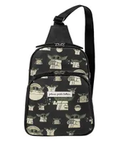 Disney X Petunia Pickle Bottom Criss-Cross Sling Bag - Star Wars The Child