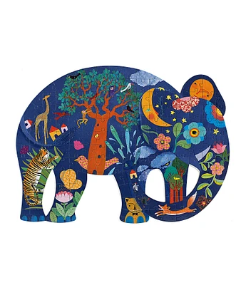 Djeco Elephant 150-Piece Jigsaw Puzzle