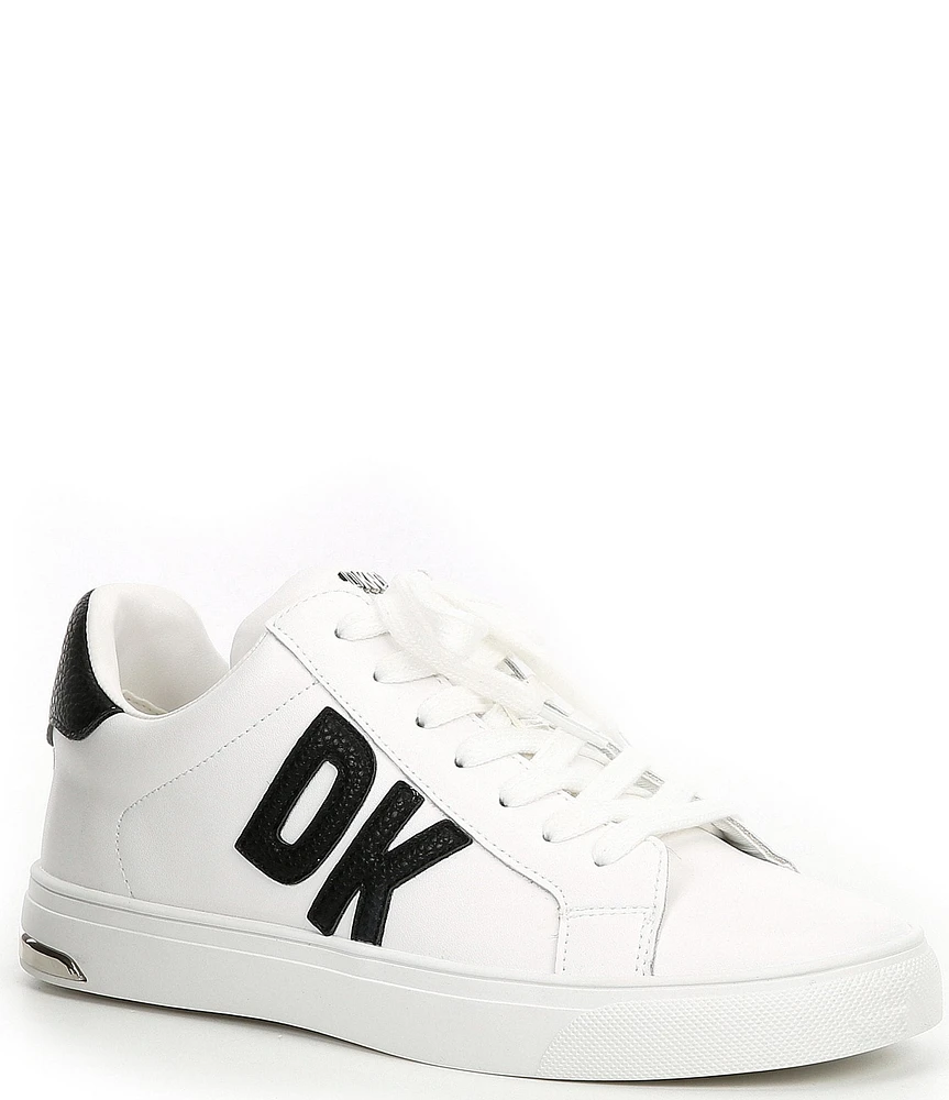 DKNY by Donna Karan Abeni Lace-Up Leather Sneakers