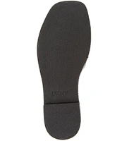 DKNY by Donna Karan Bethea Puff Leather Slide Sandals