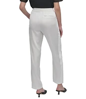 DKNY by Donna Karan Pull-On Side Stitch Track Pants