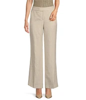 DKNY by Donna Karan Wide Leg Elastic Back Pants