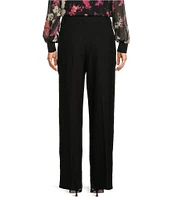 DKNY by Donna Karan Crinkle Dressing Straight Leg Pant