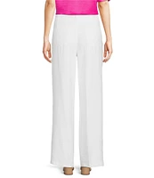 DKNY by Donna Karan Crinkle Dressing Straight Leg Pant