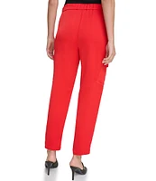 DKNY by Donna Karan Elastic Back Cargo Pants