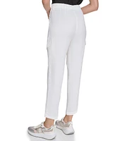 DKNY by Donna Karan Elastic Back Cargo Pants