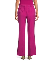 DKNY by Donna Karan Elastic Back Coordinating Wide Leg Trousers