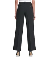 DKNY by Donna Karan Fixed Waist Wide Leg Pants