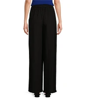 DKNY by Donna Karan High Waisted Wide Leg Drawstring Pull-On Pants