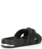 DKNY by Donna Karan Indra Leather Crossband Sandals