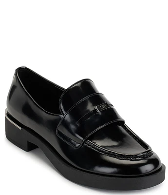 DKNY by Donna Karan Ivette Patent Platform Loafers