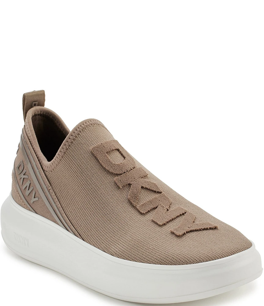 DKNY by Donna Karan Jonas Fabric Slip-On Platform Sneakers