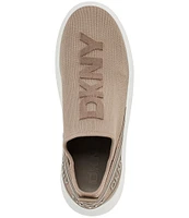 DKNY by Donna Karan Jonas Fabric Slip-On Platform Sneakers