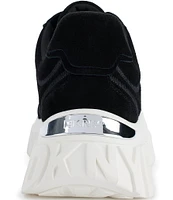 DKNY Laeoni Suede Platform Sneakers