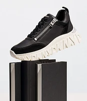 DKNY by Donna Karan Lakelyn Logo Platform Leather Sneakers