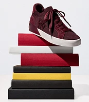 DKNY by Donna Karan Mallory Knit Lace-Up Sneakers