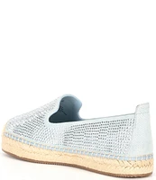 DKNY by Donna Karan Mally Rhinestone Espadrille Flats