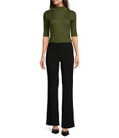 DKNY by Donna Karan Coordinating Modern Fit Flat Front Straight Leg Pant