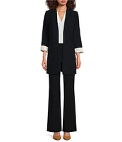 DKNY by Donna Karan Coordinating Modern Fit Flat Front Straight Leg Pant