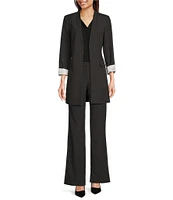 DKNY by Donna Karan Coordinating Modern Fit Flat Front Straight Leg Pant