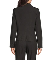 DKNY by Donna Karan Coordinating Notch Collar Long Sleeve Two Button Blazer