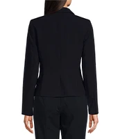 DKNY by Donna Karan Coordinating Notch Collar Long Sleeve Two Button Blazer